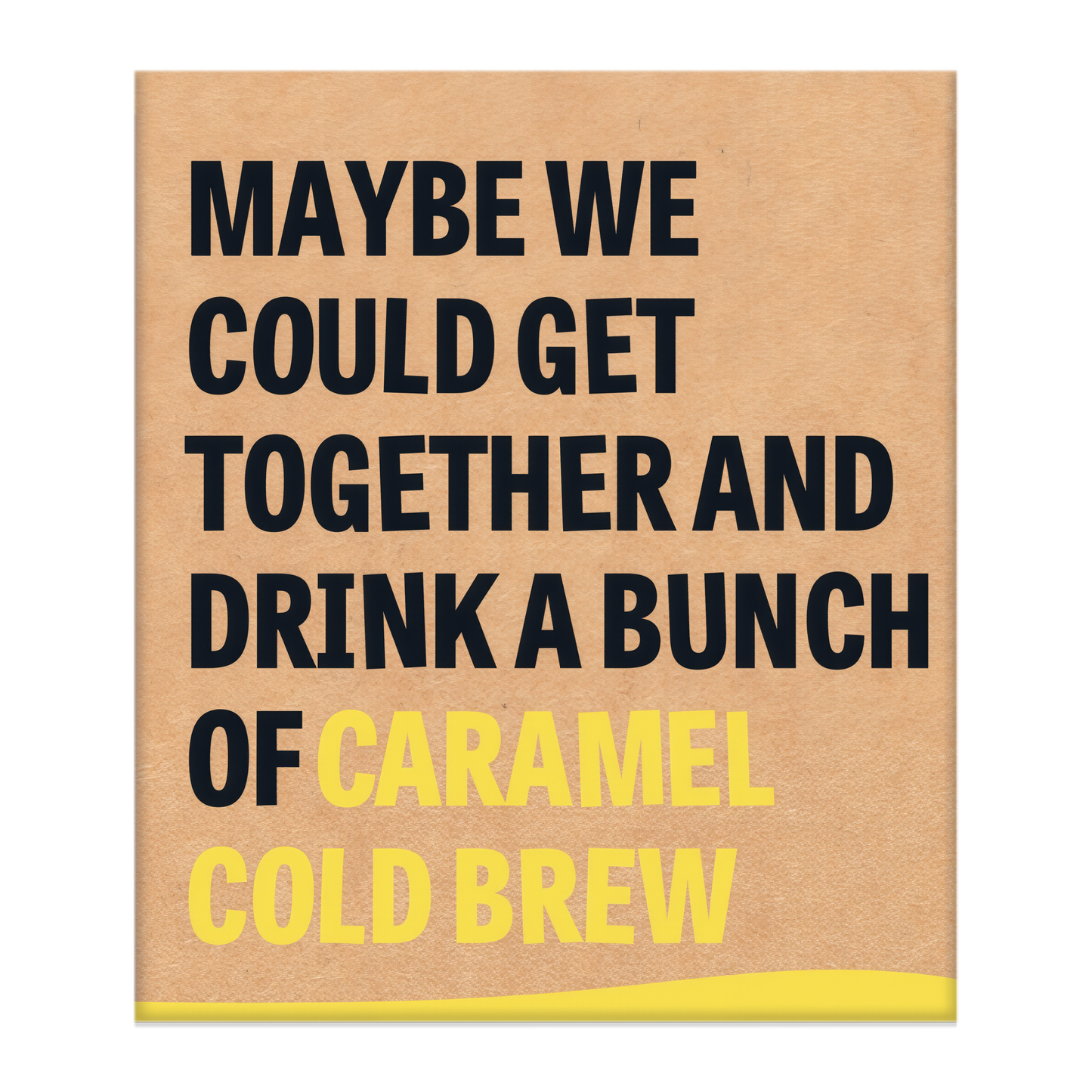 Wandering Bear Straight Black Organic Cold Brew Coffee On Tap 96 oz